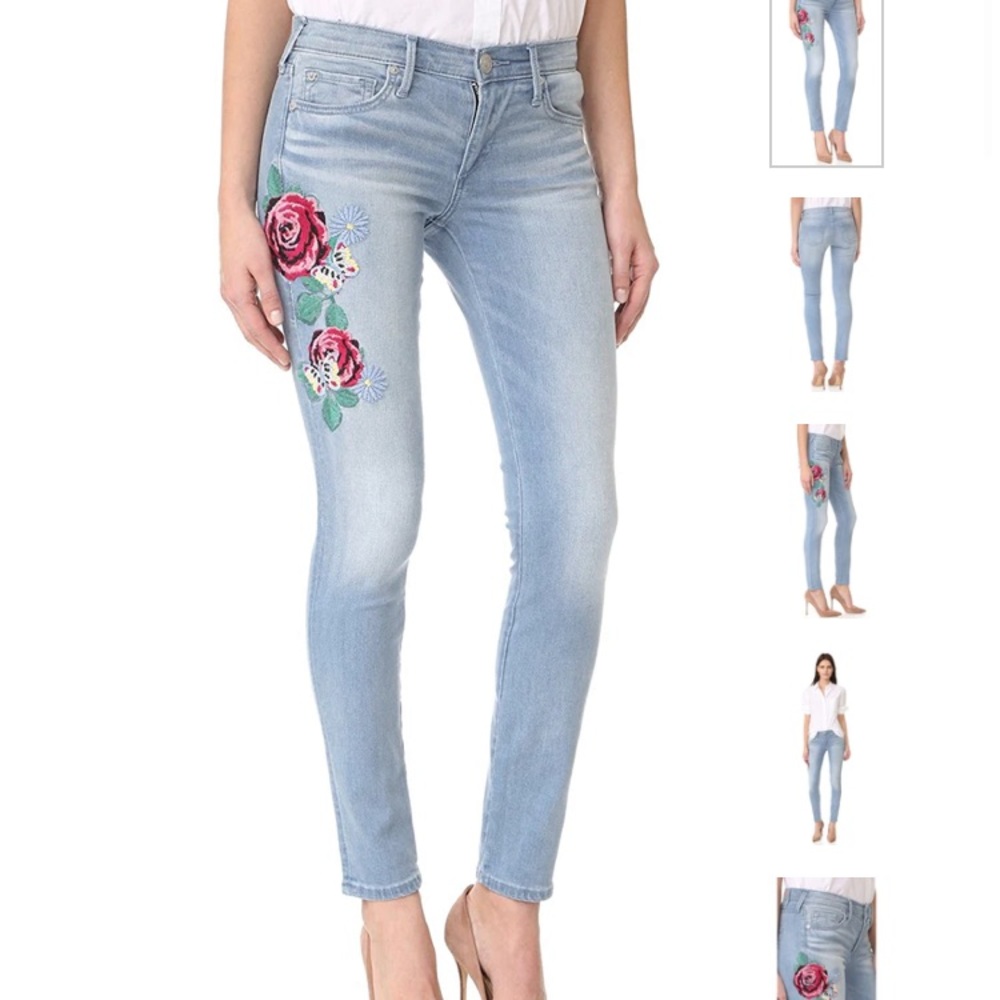 Light blue True Religion Skinny Jeans